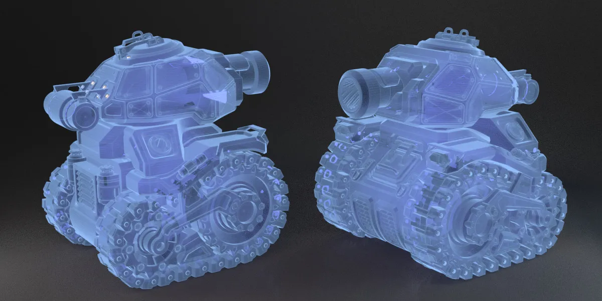 Hologram - Shading Practice