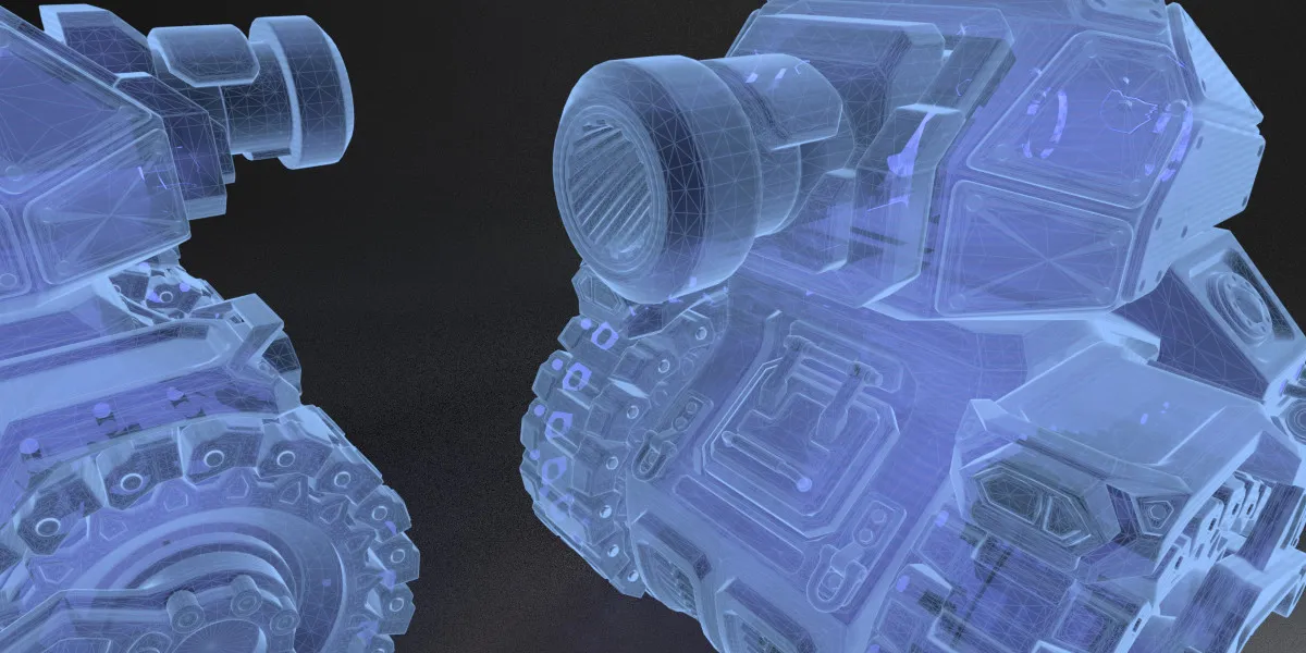 Hologram - Shading Practice — image 2